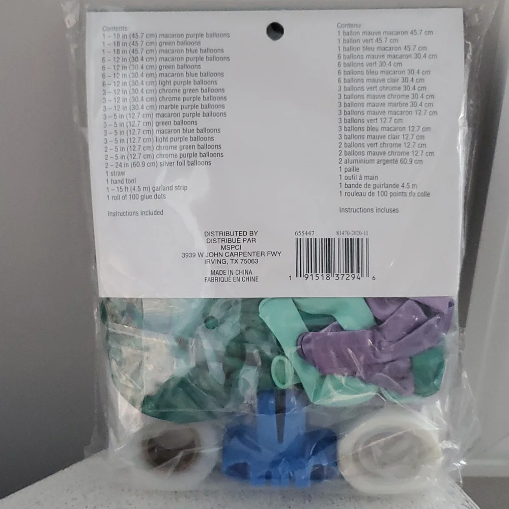 BALLOON GARLAND